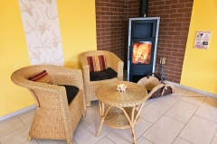 Gemütliche Stunden am Feuer