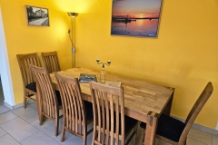 Essbereich mit tollen Fotos