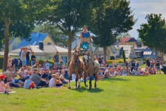 Pferdeshow am Strand Fleesensee